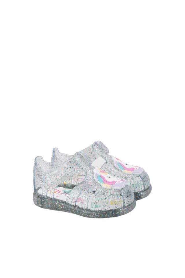 Tobby Unicornio Şeffaf Kız Çocuk Sandalet