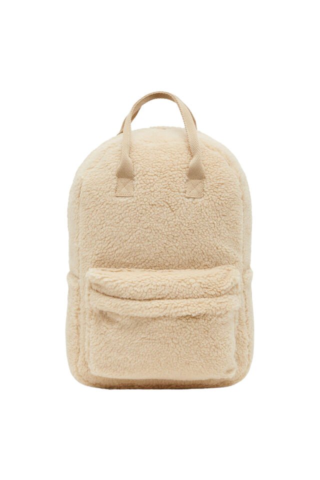 NKFNURILLE TEDDY PELUŞ SIRT ÇANTASI