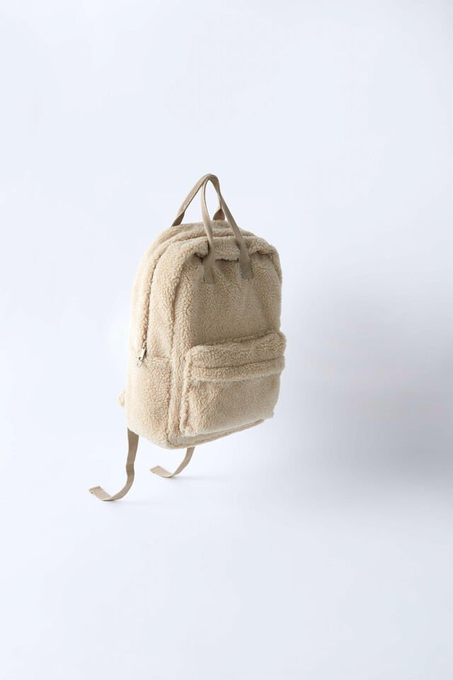 NKFNURILLE TEDDY PELUŞ SIRT ÇANTASI