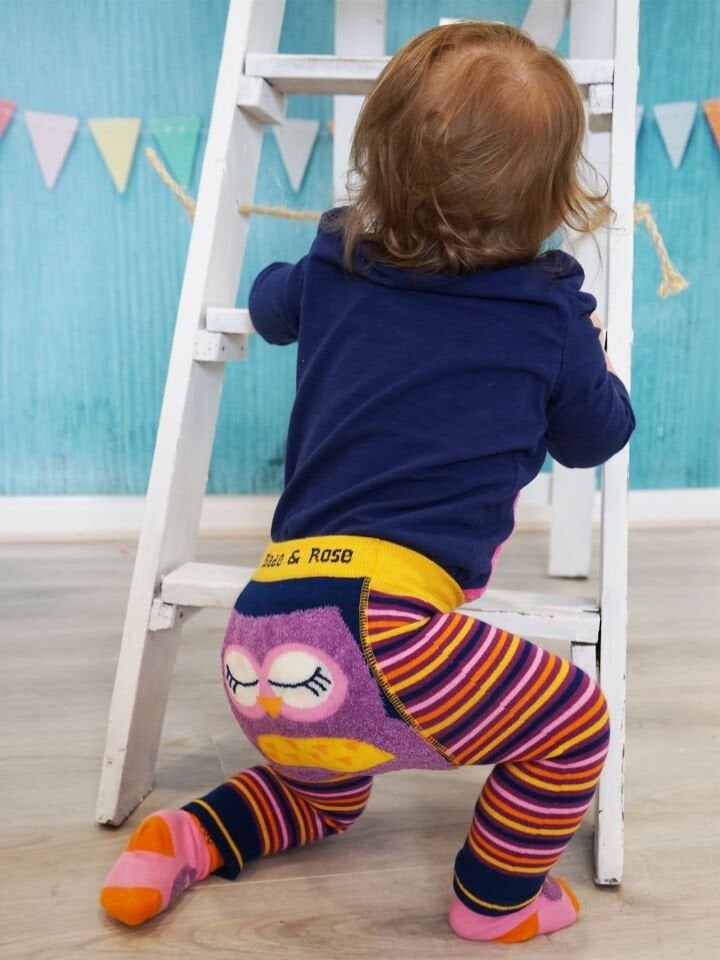 BETTY BAYKUŞ DESENLİ BEBEK TAYT