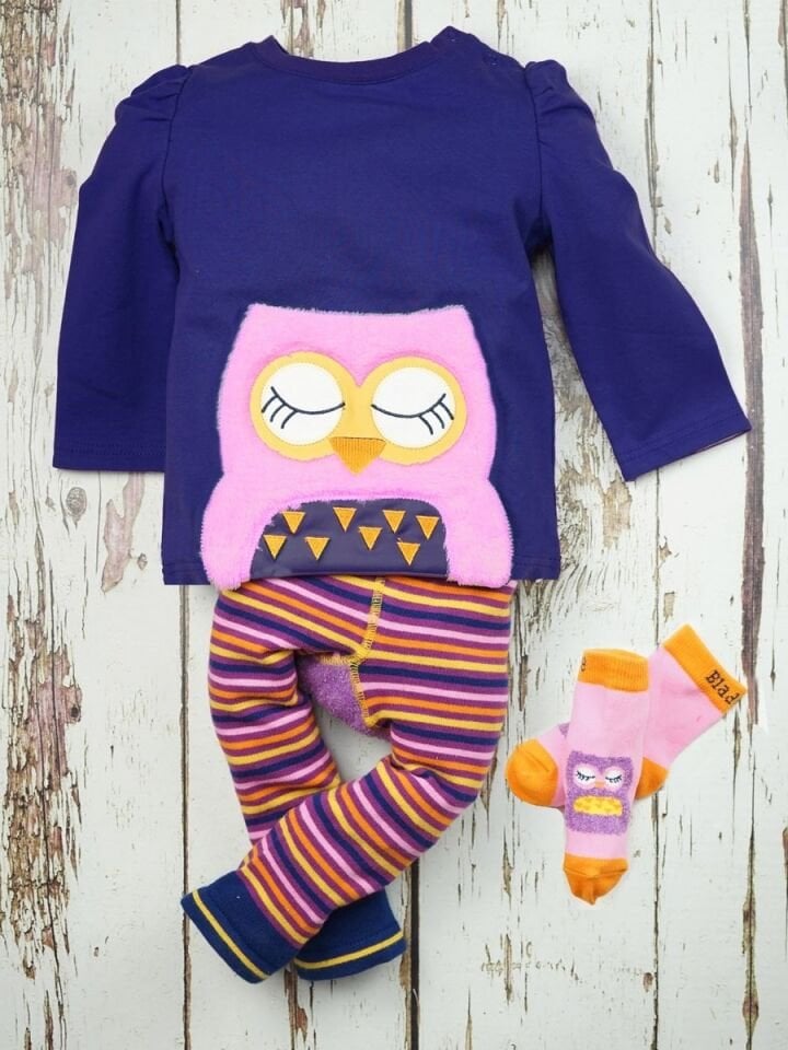 BETTY BAYKUŞ DESENLİ BEBEK T-SHIRT