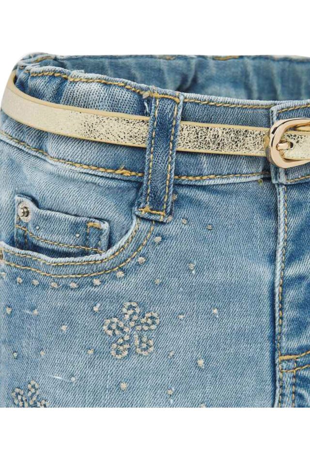 KIZ BEBEK DENIM ŞORT